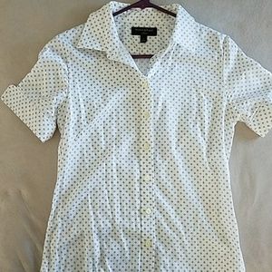 Banana republic short sleeve button down shirt